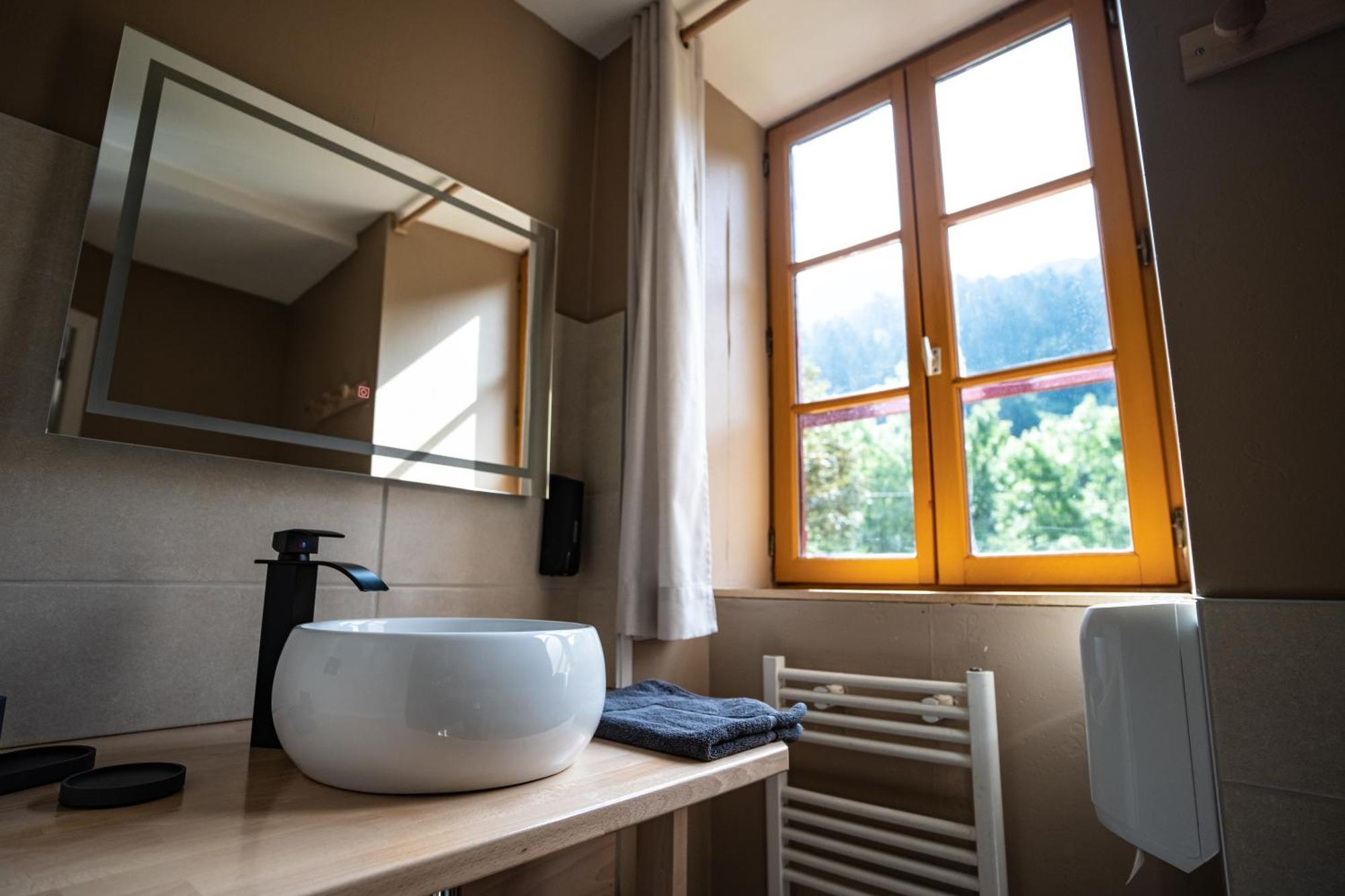 Gite Auberge Les Cascades ลามงจี ภายนอก รูปภาพ