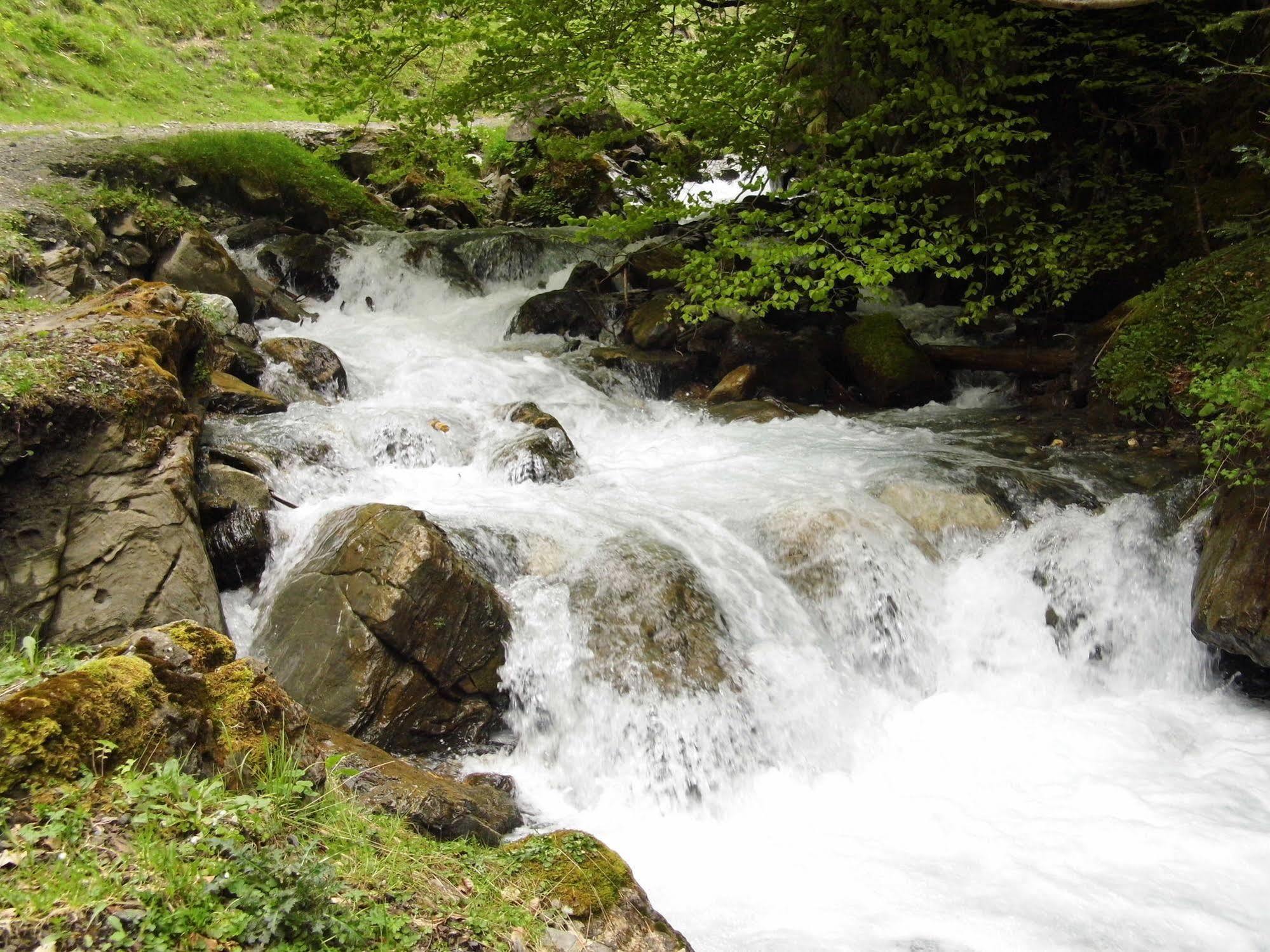Gite Auberge Les Cascades ลามงจี ภายนอก รูปภาพ